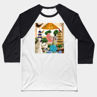 Meeting with pink panther chinoiserie Baseball T-Shirt